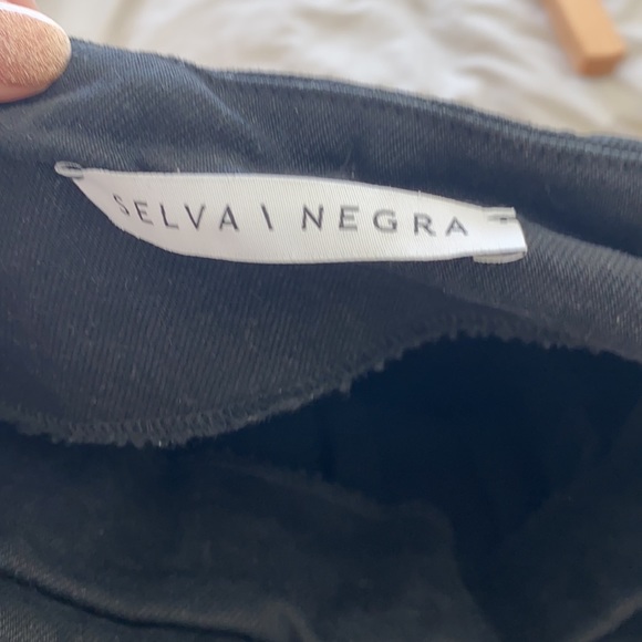 Selva Negra high waisted black skirt with pockets size 4 one of a kind like new - Picture 3 of 7